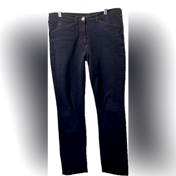 Vintage Versace Sport Women’s jeans. Subtle purple eggplant colour. Size 27 - Picture 4 of 15